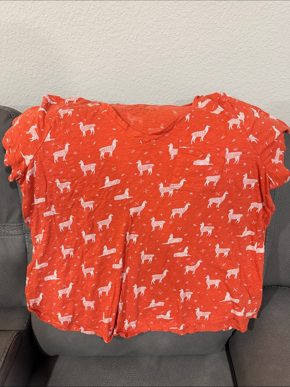 torrid Orange Tee with White Animal Print